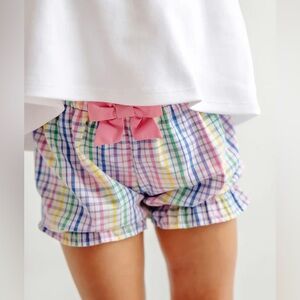 NWT Beaufort Bonnet Natalie Knickers in Colored Pens Plaid 12/18 months